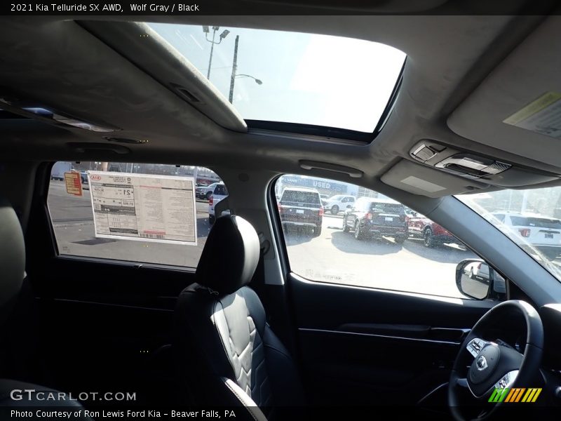 Wolf Gray / Black 2021 Kia Telluride SX AWD
