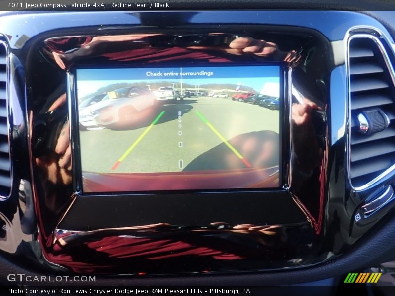 Redline Pearl / Black 2021 Jeep Compass Latitude 4x4