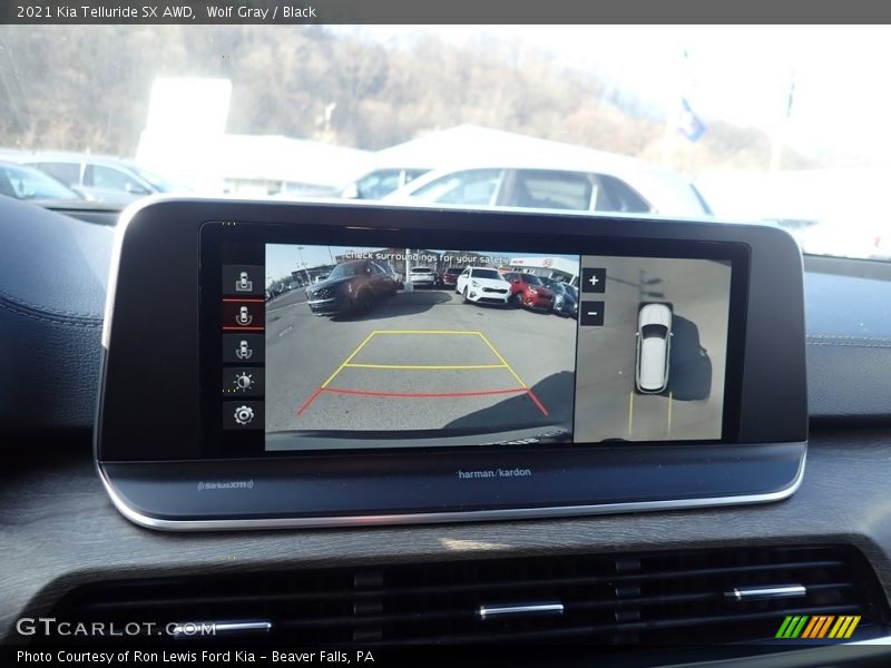 Wolf Gray / Black 2021 Kia Telluride SX AWD
