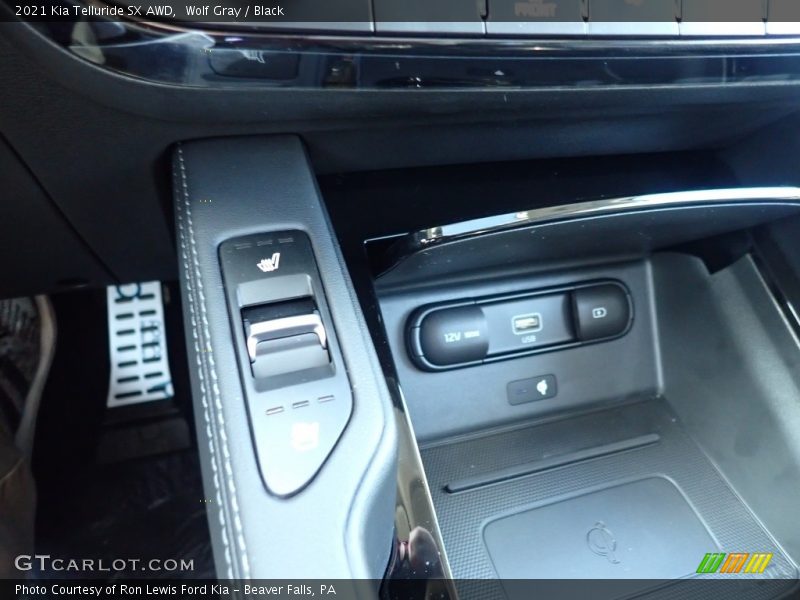 Wolf Gray / Black 2021 Kia Telluride SX AWD