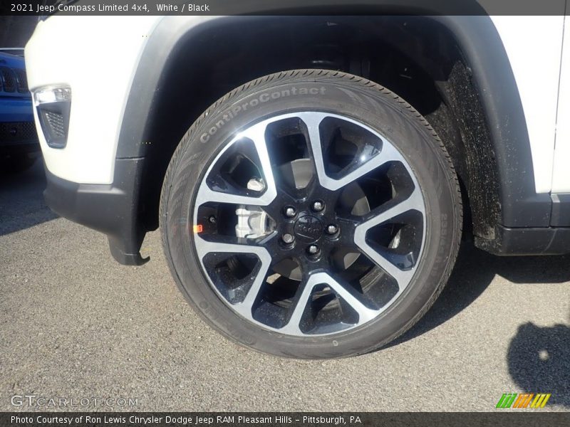 White / Black 2021 Jeep Compass Limited 4x4