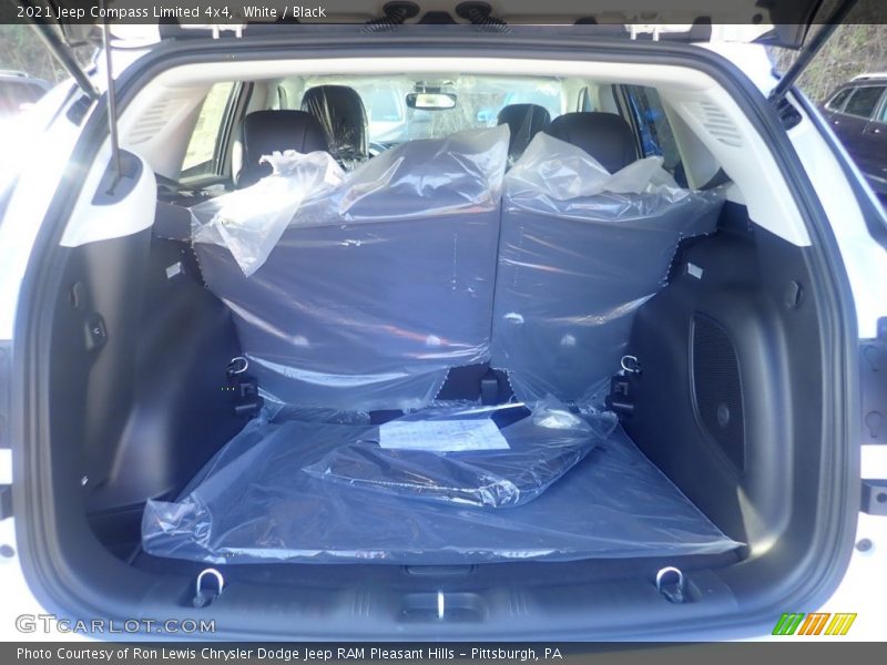 White / Black 2021 Jeep Compass Limited 4x4