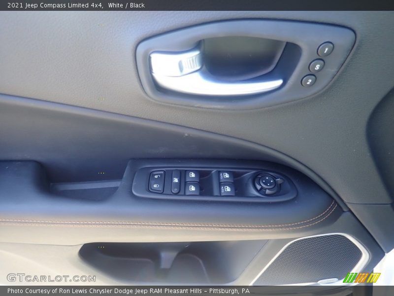 White / Black 2021 Jeep Compass Limited 4x4
