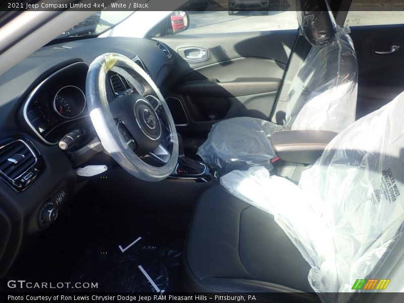 White / Black 2021 Jeep Compass Limited 4x4