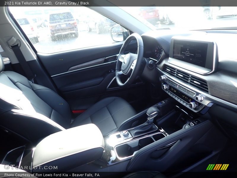 Gravity Gray / Black 2021 Kia Telluride EX AWD