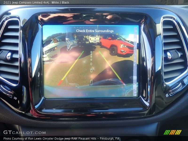 White / Black 2021 Jeep Compass Limited 4x4