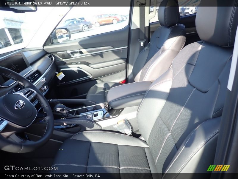 Gravity Gray / Black 2021 Kia Telluride EX AWD