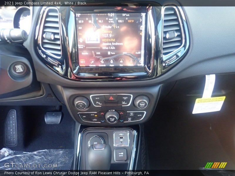 White / Black 2021 Jeep Compass Limited 4x4