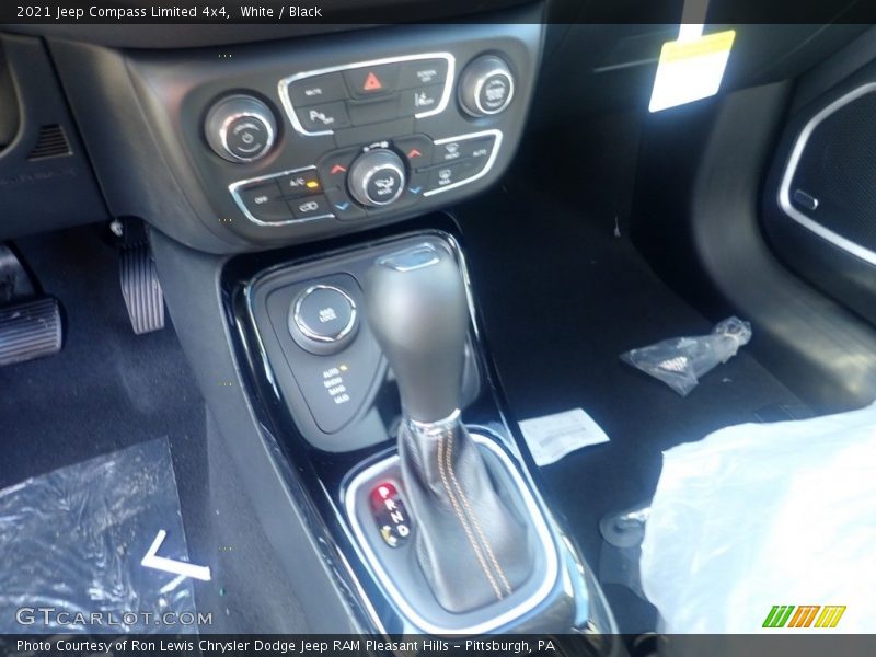 White / Black 2021 Jeep Compass Limited 4x4