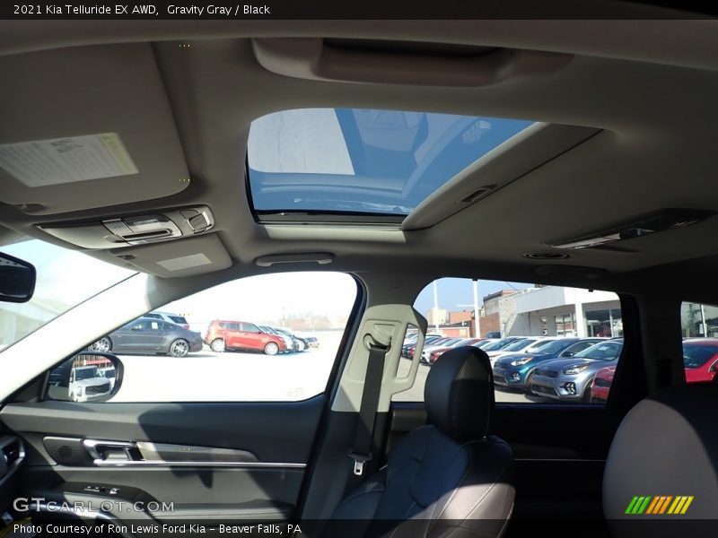 Gravity Gray / Black 2021 Kia Telluride EX AWD