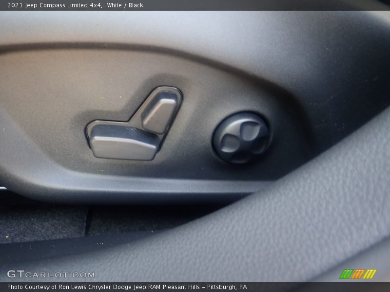 White / Black 2021 Jeep Compass Limited 4x4