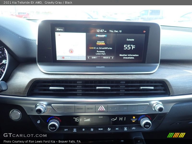 Gravity Gray / Black 2021 Kia Telluride EX AWD