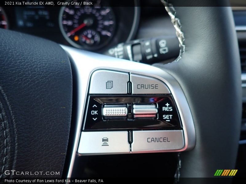 Gravity Gray / Black 2021 Kia Telluride EX AWD