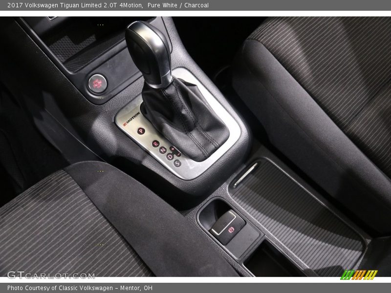 Pure White / Charcoal 2017 Volkswagen Tiguan Limited 2.0T 4Motion