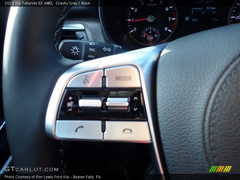 Gravity Gray / Black 2021 Kia Telluride EX AWD