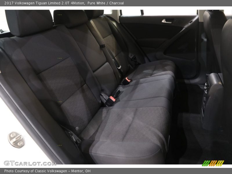 Pure White / Charcoal 2017 Volkswagen Tiguan Limited 2.0T 4Motion