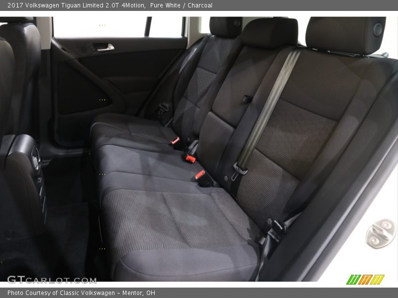 Pure White / Charcoal 2017 Volkswagen Tiguan Limited 2.0T 4Motion