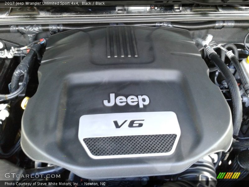 Black / Black 2017 Jeep Wrangler Unlimited Sport 4x4