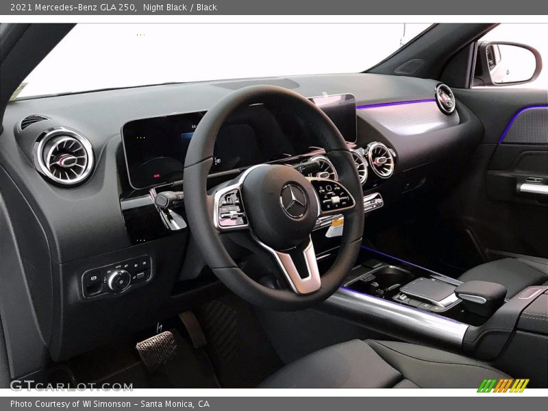 Night Black / Black 2021 Mercedes-Benz GLA 250