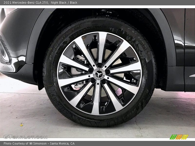 Night Black / Black 2021 Mercedes-Benz GLA 250