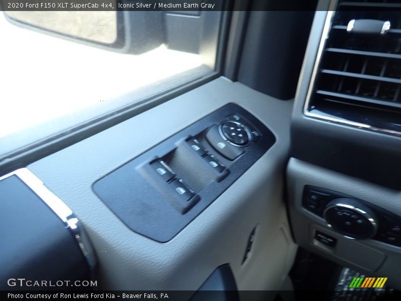 Iconic Silver / Medium Earth Gray 2020 Ford F150 XLT SuperCab 4x4