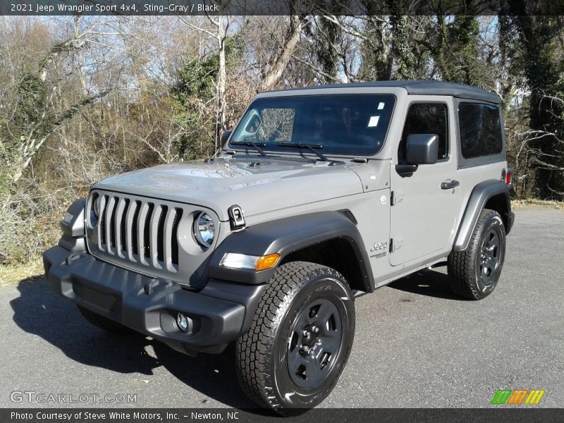 Sting-Gray / Black 2021 Jeep Wrangler Sport 4x4