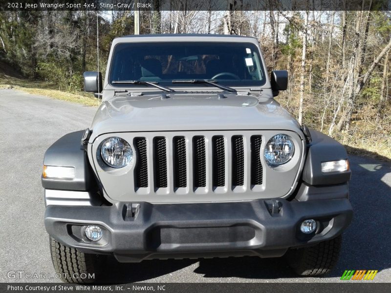 Sting-Gray / Black 2021 Jeep Wrangler Sport 4x4
