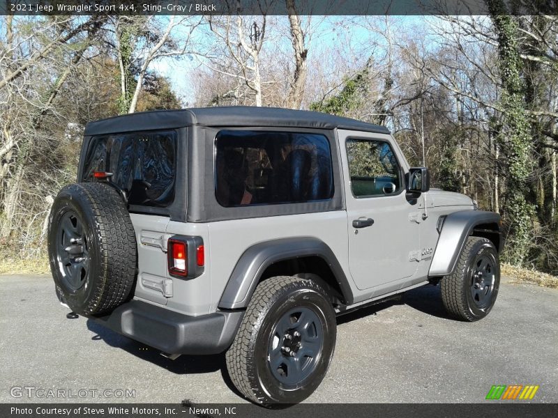 Sting-Gray / Black 2021 Jeep Wrangler Sport 4x4