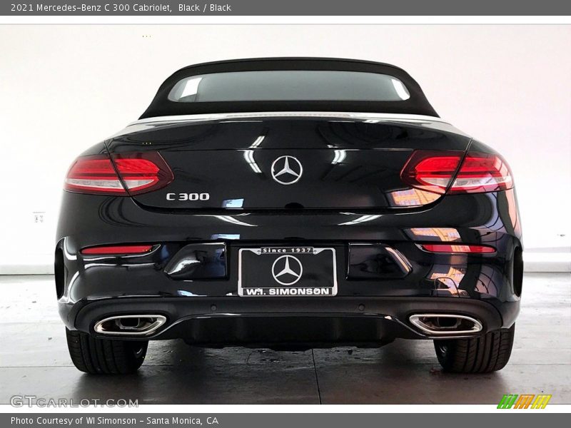 Black / Black 2021 Mercedes-Benz C 300 Cabriolet