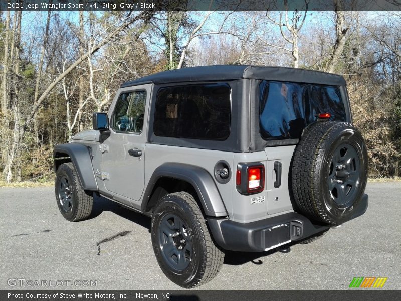 Sting-Gray / Black 2021 Jeep Wrangler Sport 4x4