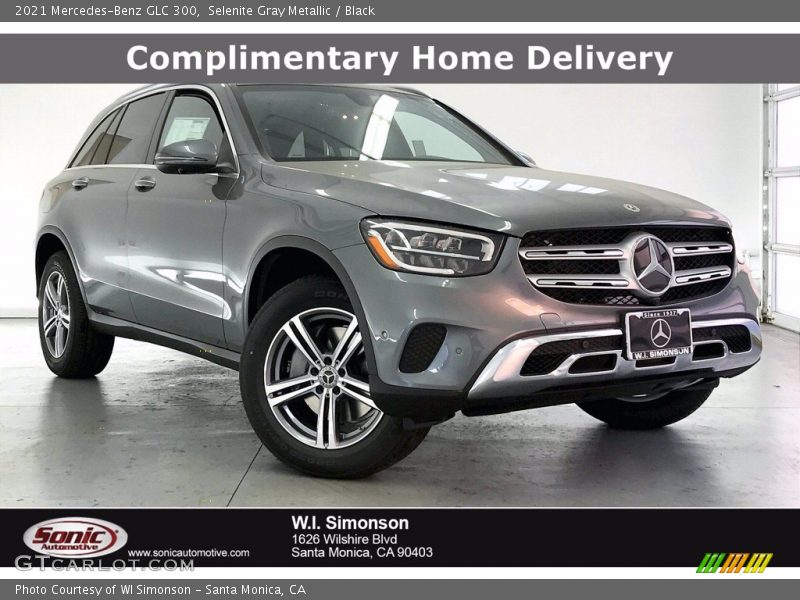 Selenite Gray Metallic / Black 2021 Mercedes-Benz GLC 300