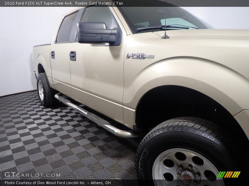 Pueblo Gold Metallic / Tan 2010 Ford F150 XLT SuperCrew 4x4
