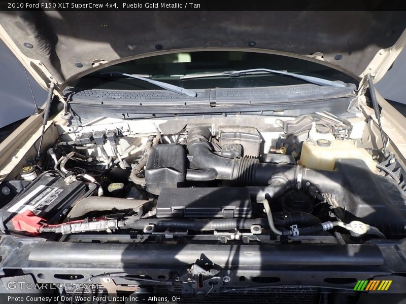 Pueblo Gold Metallic / Tan 2010 Ford F150 XLT SuperCrew 4x4