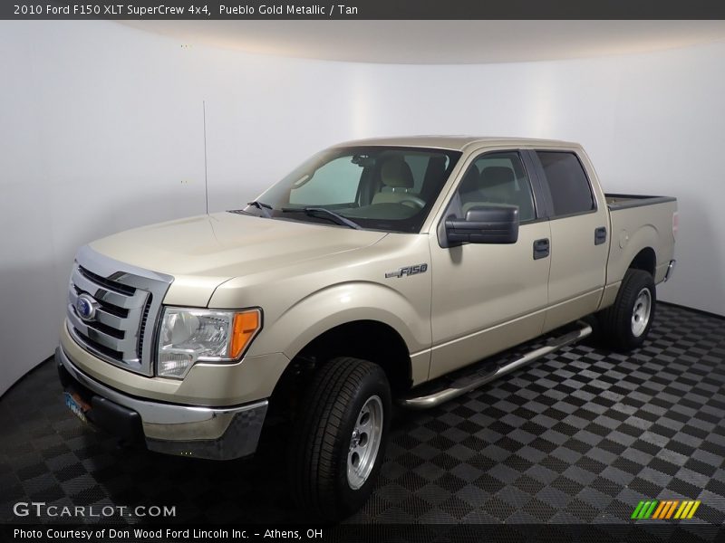 Pueblo Gold Metallic / Tan 2010 Ford F150 XLT SuperCrew 4x4