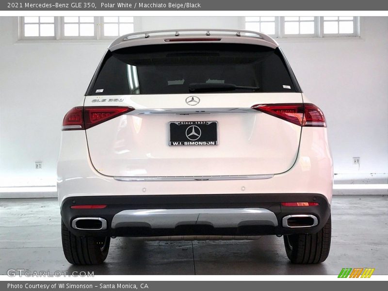 Polar White / Macchiato Beige/Black 2021 Mercedes-Benz GLE 350