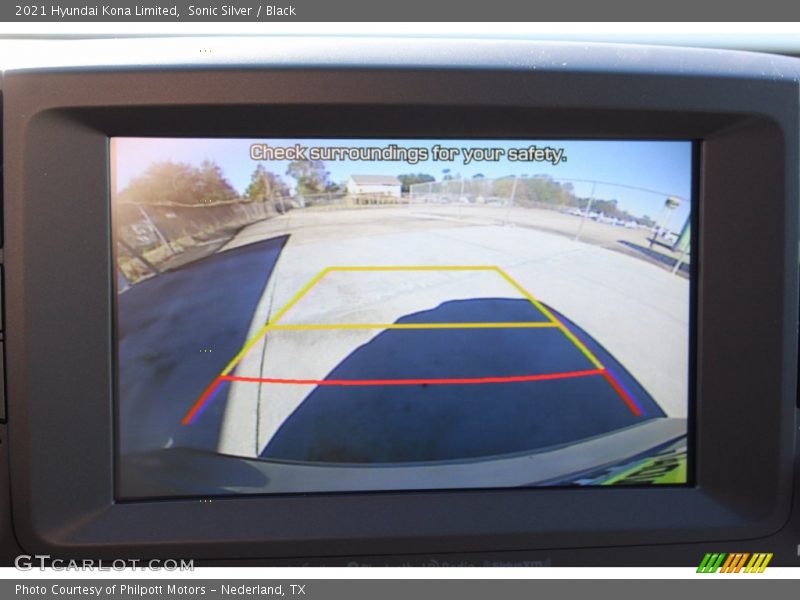 Sonic Silver / Black 2021 Hyundai Kona Limited