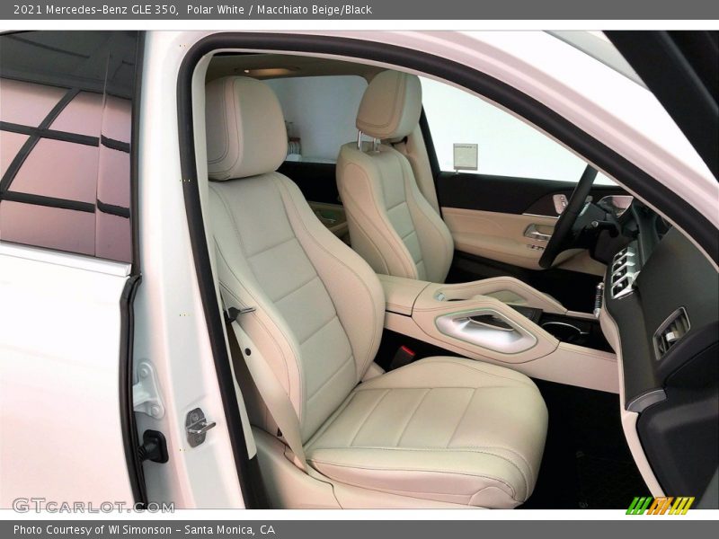 Polar White / Macchiato Beige/Black 2021 Mercedes-Benz GLE 350