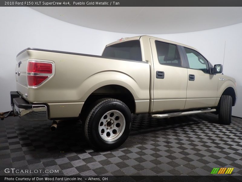 Pueblo Gold Metallic / Tan 2010 Ford F150 XLT SuperCrew 4x4