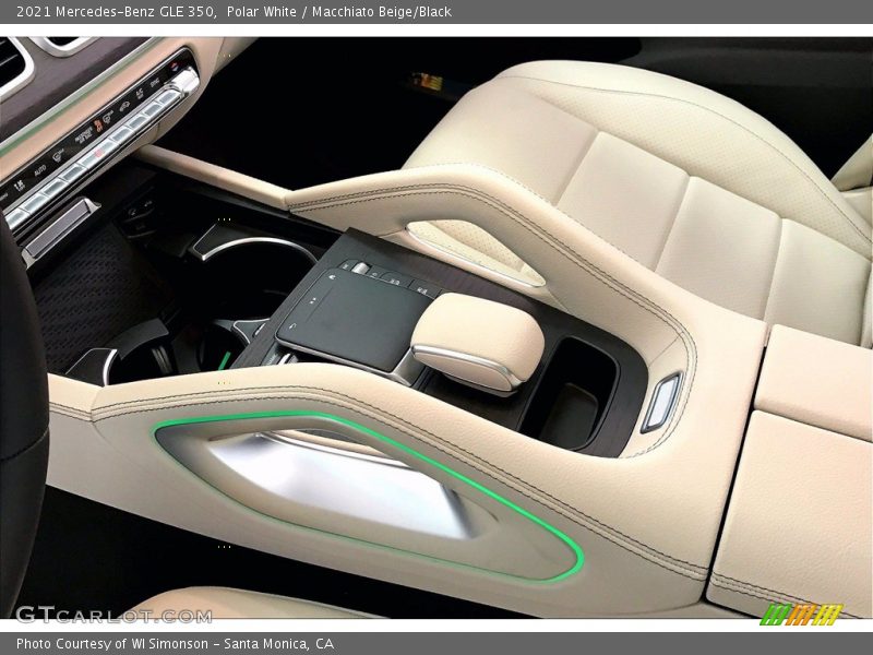 Polar White / Macchiato Beige/Black 2021 Mercedes-Benz GLE 350
