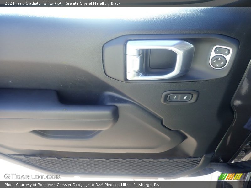 Granite Crystal Metallic / Black 2021 Jeep Gladiator Willys 4x4