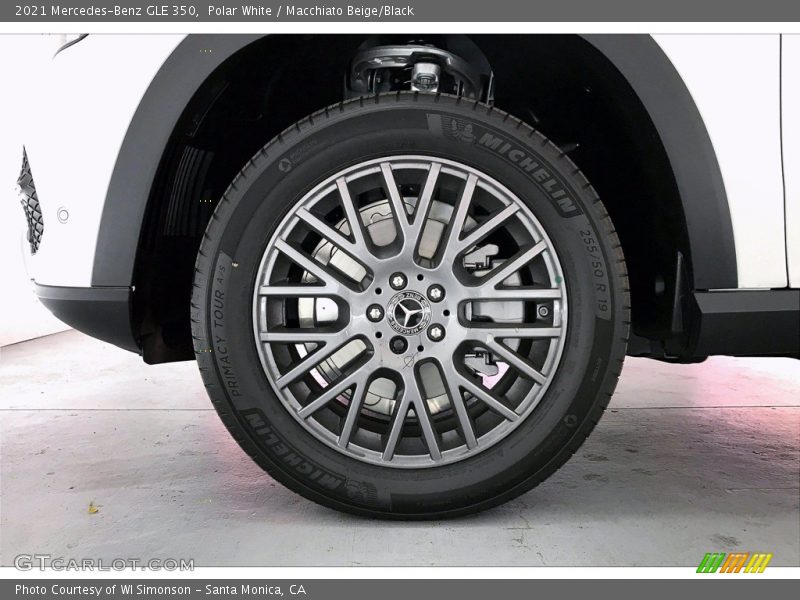 Polar White / Macchiato Beige/Black 2021 Mercedes-Benz GLE 350