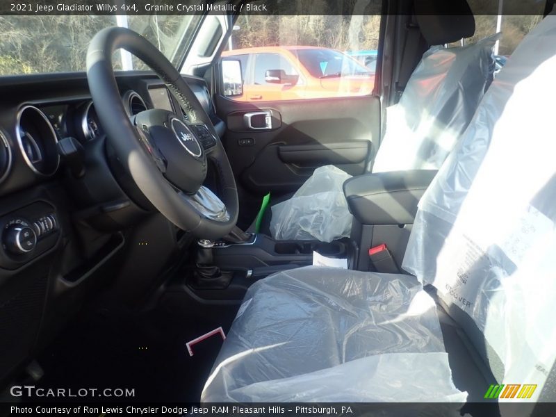 Granite Crystal Metallic / Black 2021 Jeep Gladiator Willys 4x4