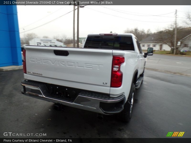 Summit White / Jet Black 2021 Chevrolet Silverado 2500HD LT Crew Cab 4x4