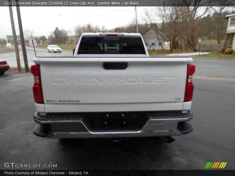 Summit White / Jet Black 2021 Chevrolet Silverado 2500HD LT Crew Cab 4x4