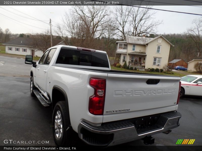 Summit White / Jet Black 2021 Chevrolet Silverado 2500HD LT Crew Cab 4x4