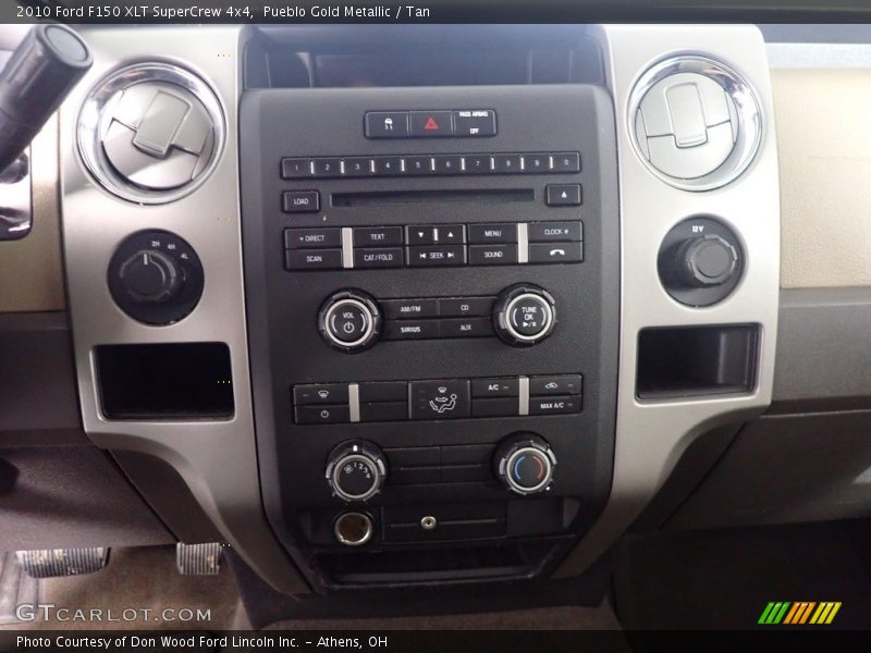 Pueblo Gold Metallic / Tan 2010 Ford F150 XLT SuperCrew 4x4