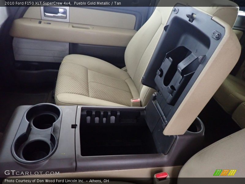 Pueblo Gold Metallic / Tan 2010 Ford F150 XLT SuperCrew 4x4
