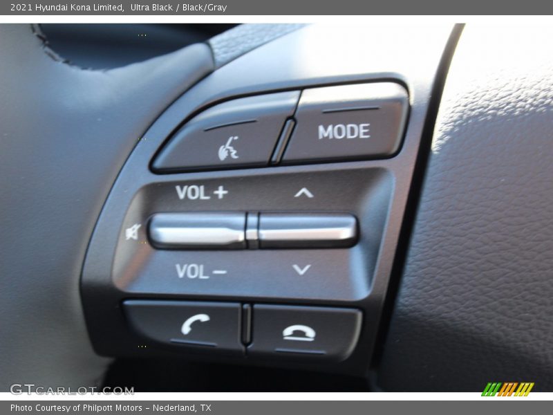 Ultra Black / Black/Gray 2021 Hyundai Kona Limited