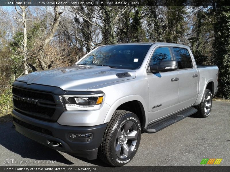 Billet Silver Metallic / Black 2021 Ram 1500 Built to Serve Edition Crew Cab 4x4