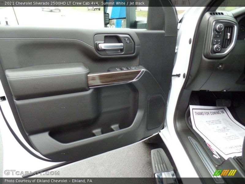 Door Panel of 2021 Silverado 2500HD LT Crew Cab 4x4